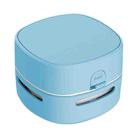 3W Hardcover Battery Style Portable Handheld Wireless Mini Desktop Vacuum Cleaner(Blue) - 1