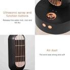 V8 Multifunctional Humidifier Fan Mini Desktop USB Charging Spray Electric Fan (Black) - 4