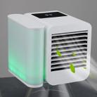 3 in 1 Refrigeration + Humidification + Purification Air Cooler Desktop Cooling Fan with Colorful Light - 1