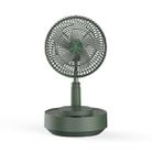 edon E908 Household Retractable Folding Remote Control Small Electric Fan, Humidifier Version (Green) - 1