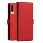 DZGOGO MILO Series PC + PU Horizontal Flip Leather Case for Huawei P30, with Holder & Card Slot & Wallet (Red) - 1
