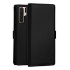 DZGOGO MILO Series PC + PU Horizontal Flip Leather Case for Huawei P30 Pro, with Holder & Card Slot & Wallet (Black) - 1