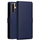 DZGOGO MILO Series PC + PU Horizontal Flip Leather Case for Huawei P30 Pro, with Holder & Card Slot & Wallet (Blue) - 1