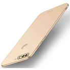 MOFI for Huawei Honor Play 7C Frosted PC Ultra-thin Edge Fully Wrapped Protective Back Cover Case(Gold) - 1
