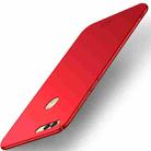 MOFI for Huawei Y9 (2018)  Frosted PC Ultra-thin Edge Fully Wrapped Protective Back Cover Case(Red) - 1