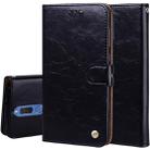 For Huawei Mate 10 Lite & Nova 2i Business Style Oil Wax Texture Horizontal Flip Leather Case with Holder & Card Slots & Wallet(Black) - 1