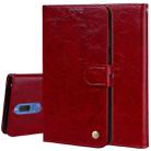 For Huawei Mate 10 Lite & Nova 2i Business Style Oil Wax Texture Horizontal Flip Leather Case with Holder & Card Slots & Wallet(Red) - 1