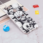 For Huawei Enjoy 7S /  P Smart Noctilucent Red Eye Skull Pattern TPU Soft Case - 1