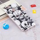 For Huawei Enjoy 7S /  P Smart Noctilucent Red Eye Skull Pattern TPU Soft Case - 2