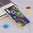 For Huawei P20Noctilucent Windbell Owl Pattern TPU Soft Case - 1