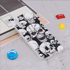 For Huawei P20 Noctilucent Red Eye Skull Pattern TPU Soft Caser - 1