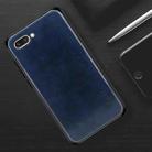 MOFI Shockproof PU Paste PC Case for Huawei Honor 10 (Dark Blue) - 1