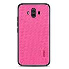 MOFI Cloth Surface + PC + TPU Protective Back Case for Huawei Mate 10 (Rose Red) - 1