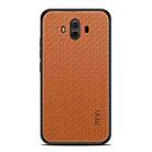 MOFI Cloth Surface + PC + TPU Protective Back Case for Huawei Mate 10 (Brown) - 1