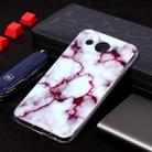 Marble Pattern Soft TPU Case For Huawei Y3 (2018)(Red) - 1