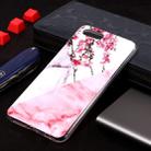 Marble Pattern Soft TPU Case For Huawei Y5 Prime (2018)(Plum Blossom) - 1