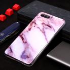 Marble Pattern Soft TPU Case For Huawei Y5 Prime (2018)(Purple) - 1