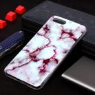 Marble Pattern Soft TPU Case For Huawei Y5 Prime (2018)(Red) - 1