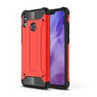 TPU + PC Armor Combination Back Cover Case for Huawei Honor 8X(Red) - 1