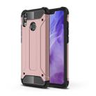 TPU + PC Armor Combination Back Cover Case for Huawei Honor 8X(Rose Gold) - 1