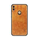 MOFI Shockproof TPU + PC + Leather Pasted Case for Huawei Honor 8X(Light Brown) - 1