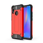 Diamond Armor PC + TPU Heat Dissipation Protective Case  for Huawei Nova 3i (Red) - 1