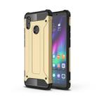 Diamond Armor PC + TPU Heat Dissipation Protective Case  for Huawei Honor Note 10 (Gold) - 1