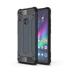 Diamond Armor PC + TPU Heat Dissipation Protective Case  for Huawei Honor Note 10 (Navy Blue) - 1