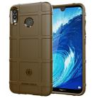 Full Coverage Shockproof TPU Case for Huawei Y9 (2019)(Brown) - 1