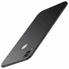 MOFI Frosted PC Ultra-thin Full Coverage Case for Huawei Honor 8C (Black) - 1