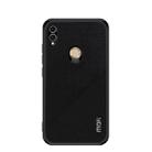 MOFI Shockproof TPU + PC + Cloth Pasted Case for Huawei Honor Note 10 (Black) - 1