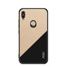 MOFI Shockproof TPU + PC + Cloth Pasted Case for Huawei Honor Note 10 (Gold) - 1