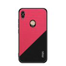 MOFI Shockproof TPU + PC + Cloth Pasted Case for Huawei Honor Note 10 (Red) - 1