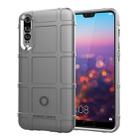 Full Coverage Shockproof TPU Case for Huawei P20 Pro(Grey) - 1