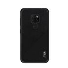 MOFI Shockproof TPU + PC + Cloth Pasted Case for Huawei Mate 20 (Black) - 1