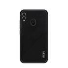 MOFI Shockproof TPU + PC + Cloth Pasted Case for Huawei Honor 8X Max(Black) - 1