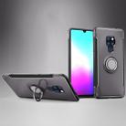 Magnetic 360 Degree Rotation Ring Holder Armor Protective Case for Huawei Mate 20(Grey) - 1