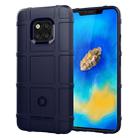 Shockproof Full Coverage Silicone Case for Huawei Mate 20 Pro Protector Cover (Dark Blue) - 1