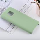 Solid Color Liquid Silicone Shockproof Case for Huawei Mate 20 Pro(Green) - 1