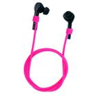 Bluetooth Earphone Silicone Anti-lost Rope for Huawei Wireless Earphone(Rose Red) - 1