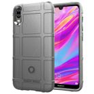 Shockproof Protector Cover Full Coverage Silicone Case for Huawei Enjoy 9 (Grey) - 1