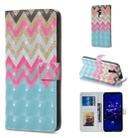 Color Wave Pattern Horizontal Flip Leather Case for Huawei Mate 20 Lite, with Holder & Card Slots & Photo Frame & Wallet - 1