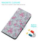 Rose Pattern Horizontal Flip Leather Case for Huawei Mate 20 X, with Holder & Card Slots & Photo Frame & Wallet - 6