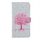 Pink Tree Pattern Horizontal Flip Leather Case for Huawei Mate 20 X, with Holder & Card Slots & Photo Frame & Wallet - 2