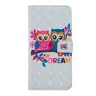 Lovers Owl Pattern Horizontal Flip Leather Case for Huawei Mate 20 X, with Holder & Card Slots & Photo Frame & Wallet - 2
