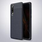 Litchi Texture TPU Shockproof Case for Huawei P30 (Navy Blue) - 1