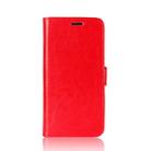 R64 Texture Single Fold Horizontal Flip Leather Case for Huawei P30 Lite, with Holder & Wallet & Card Slots & Photo Frame (Red) - 2