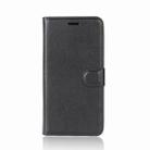 Litchi Texture Horizontal Flip Leather Case for Huawei P30 Lite, with Wallet & Holder & Card Slots (Black) - 2
