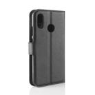 Litchi Texture Horizontal Flip Leather Case for Huawei P30 Lite, with Wallet & Holder & Card Slots (Black) - 3