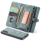 CaseMe Detachable Multifunctional Horizontal Flip Leather Case for Huawei P30, with Card Slot & Holder & Zipper Wallet & Photo Frame(Green) - 1